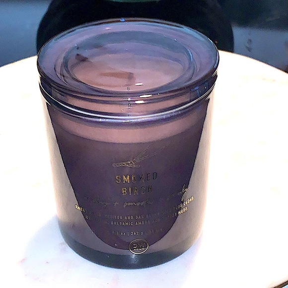 DW HOME CANDLE SMOKED BIRCH RICHLY SCENTED NEW 9.3 oz 1 WICK - Picture 3 of 7